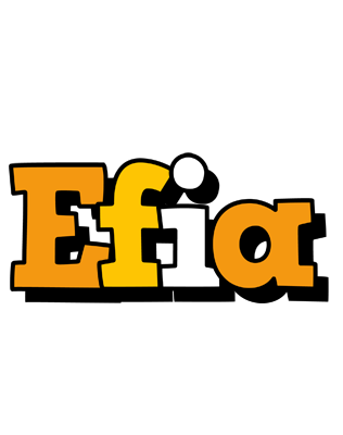 Efia cartoon logo