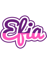 Efia cheerful logo