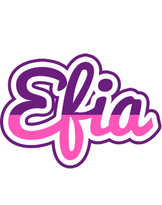 Efia cheerful logo