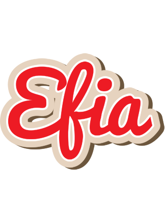 Efia chocolate logo