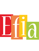 Efia colors logo