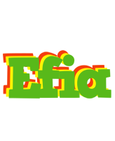 Efia crocodile logo