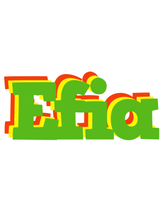 Efia crocodile logo