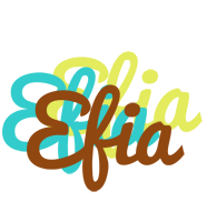 Efia cupcake logo