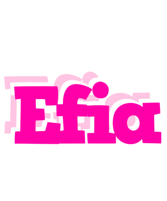 Efia dancing logo