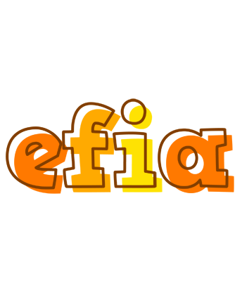 Efia desert logo