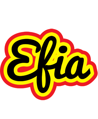 Efia flaming logo