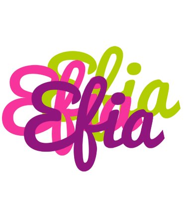 Efia flowers logo