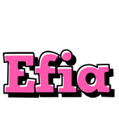 Efia girlish logo