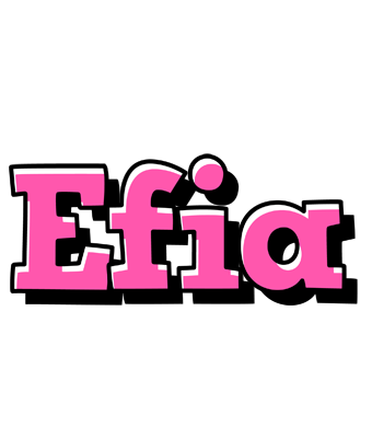 Efia girlish logo
