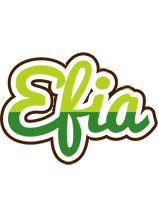 Efia golfing logo