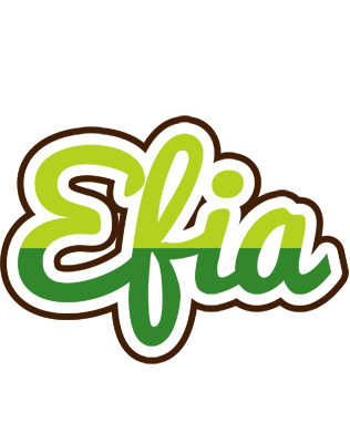 Efia golfing logo