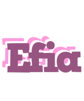 Efia relaxing logo