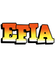 Efia sunset logo