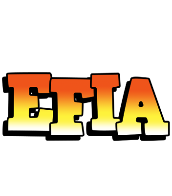 Efia sunset logo