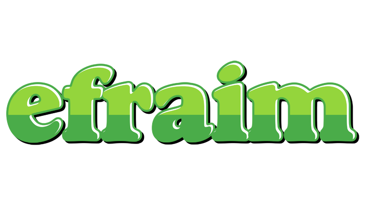 Efraim apple logo