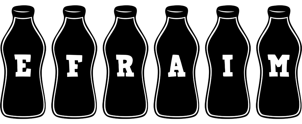 Efraim bottle logo