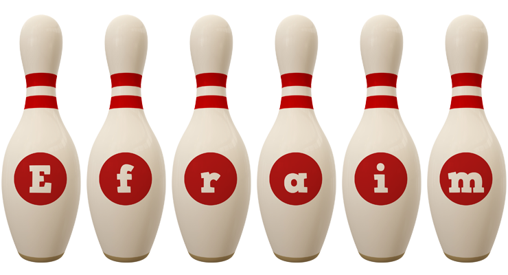 Efraim bowling-pin logo
