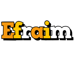 Efraim cartoon logo