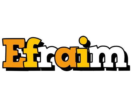 Efraim cartoon logo