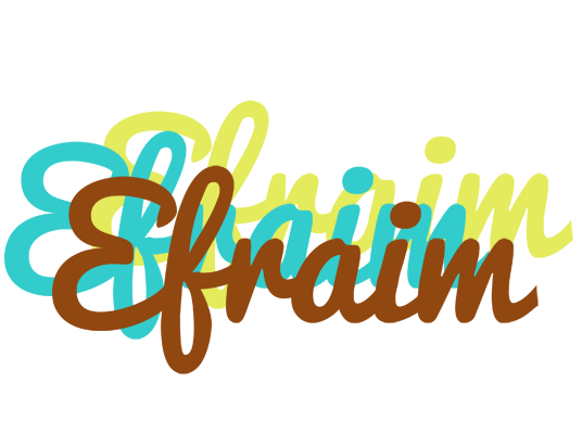 Efraim cupcake logo