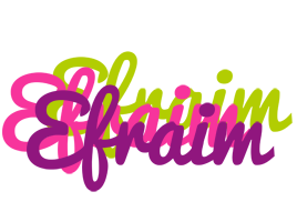 Efraim flowers logo