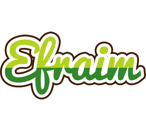 Efraim golfing logo