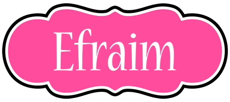 Efraim invitation logo