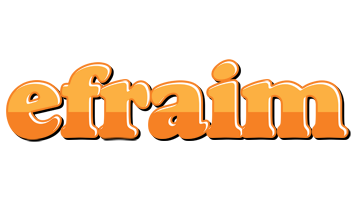 Efraim orange logo