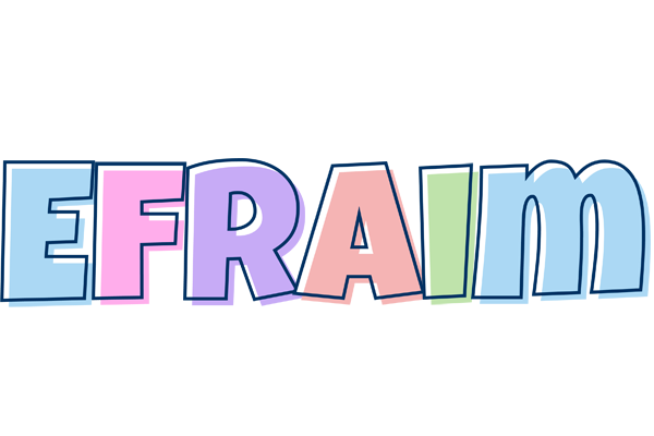 Efraim pastel logo