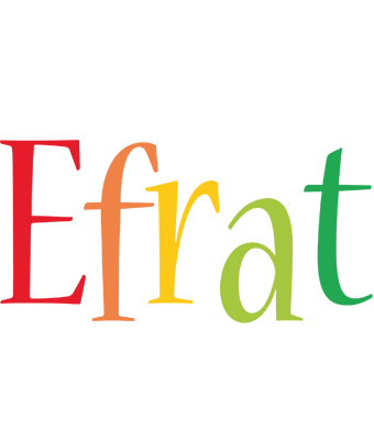 Efrat birthday logo