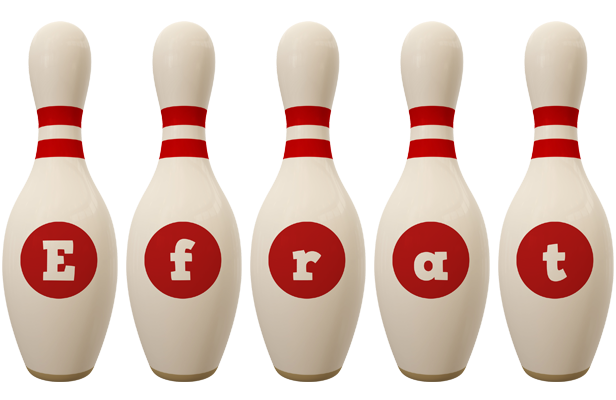 Efrat bowling-pin logo