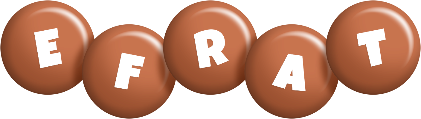 Efrat candy-brown logo
