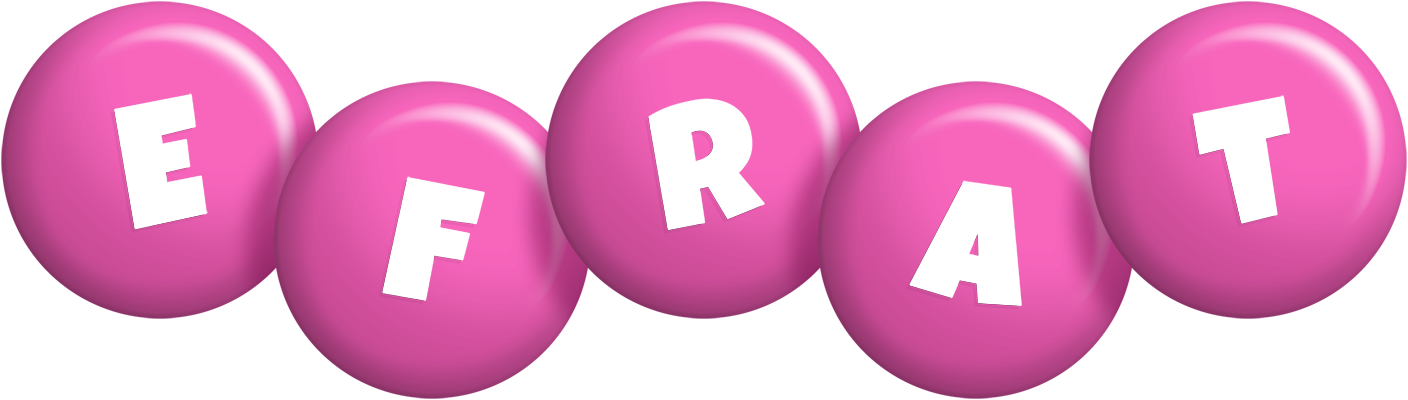 Efrat candy-pink logo
