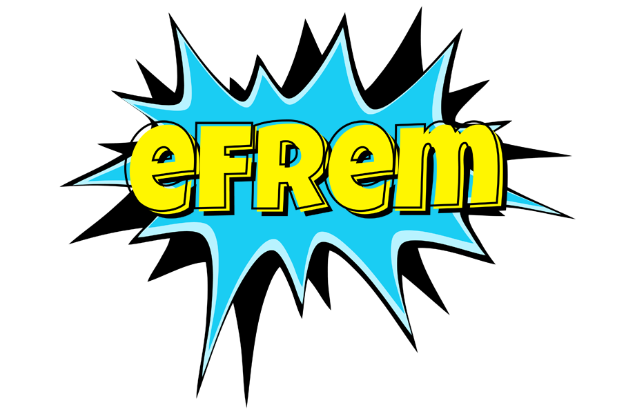 Efrem amazing logo