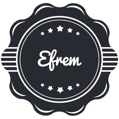 Efrem badge logo