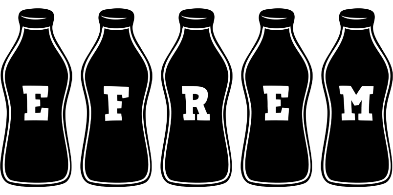 Efrem bottle logo
