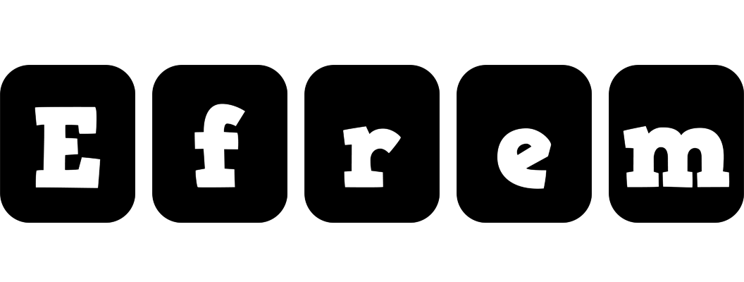 Efrem box logo