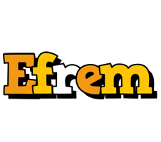 Efrem cartoon logo