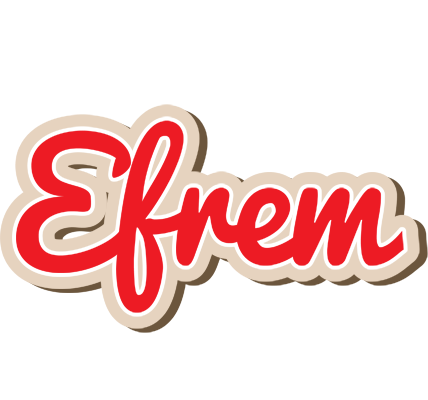 Efrem chocolate logo