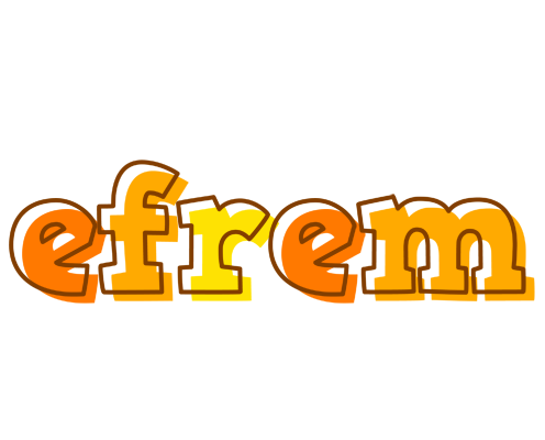 Efrem desert logo