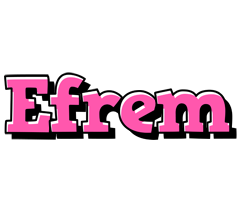 Efrem girlish logo