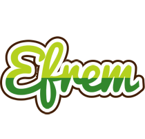 Efrem golfing logo