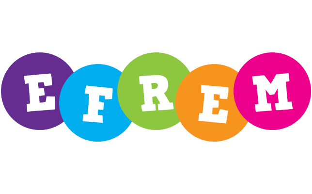 Efrem happy logo