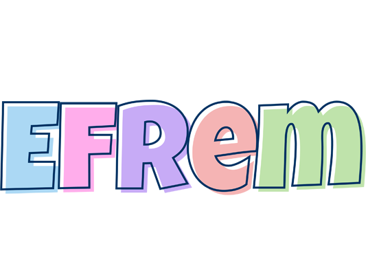 Efrem pastel logo