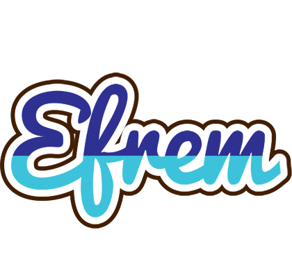 Efrem raining logo