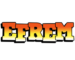 Efrem sunset logo