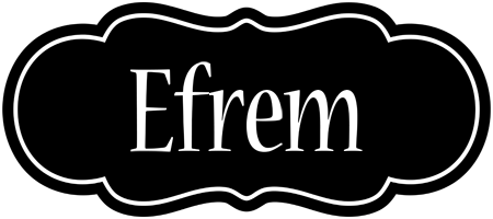 Efrem welcome logo