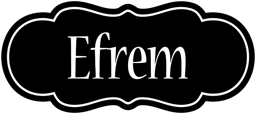 Efrem welcome logo
