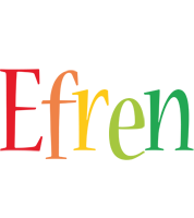 Efren birthday logo